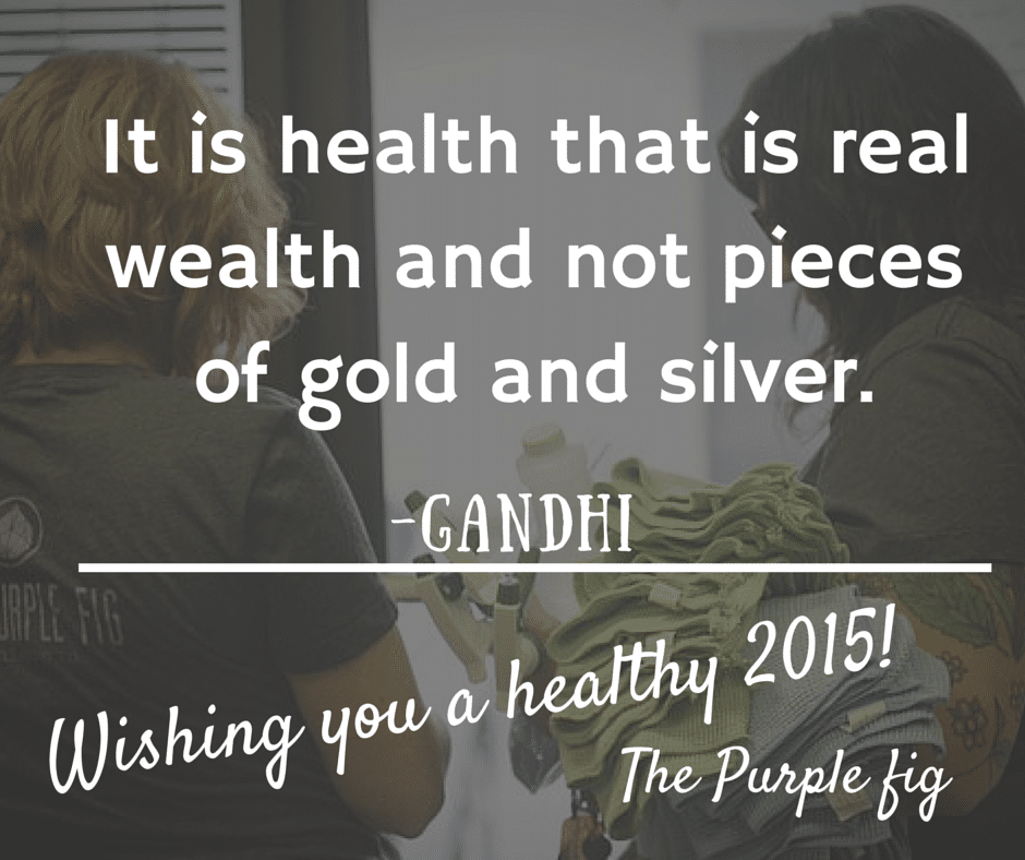 It is health that is real wealth and not